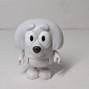 Bluey Friend LILA Maltese Dog Bingo Friend Replacement Figure White Bluey
